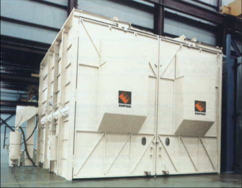 Field-erected room enclosures are available in dimension adaptable to almost any requirement.